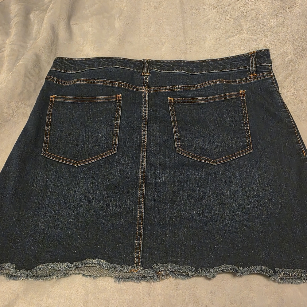 Denim Mini Skirt 16 - Picture 3 of 5